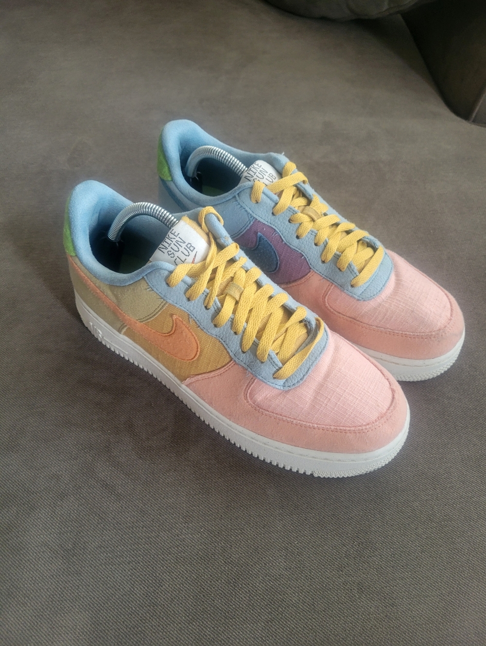 Nike Air Force 1 '07 LV8 Next Nature Sun Club SIZE 9.5 MENS  DQ4531-700